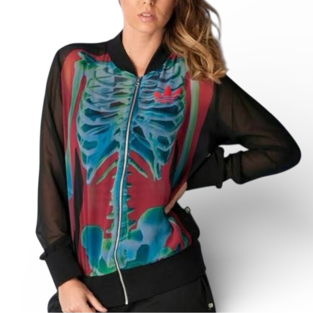 🩻LIMTED & RARE🩻 💥NWT💥 ADIDAS ORIGINAL x RITA ORA O-RAY SS TT * Size Small - Picture 3 of 9